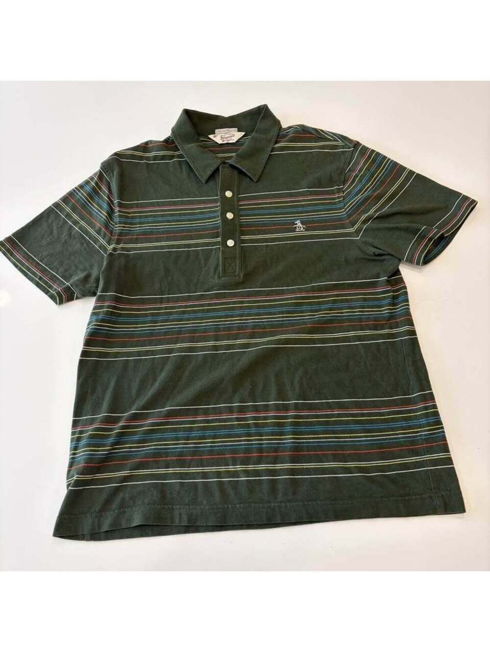 Original Penguin Heritage Slim Fit Polo Shirt - Large